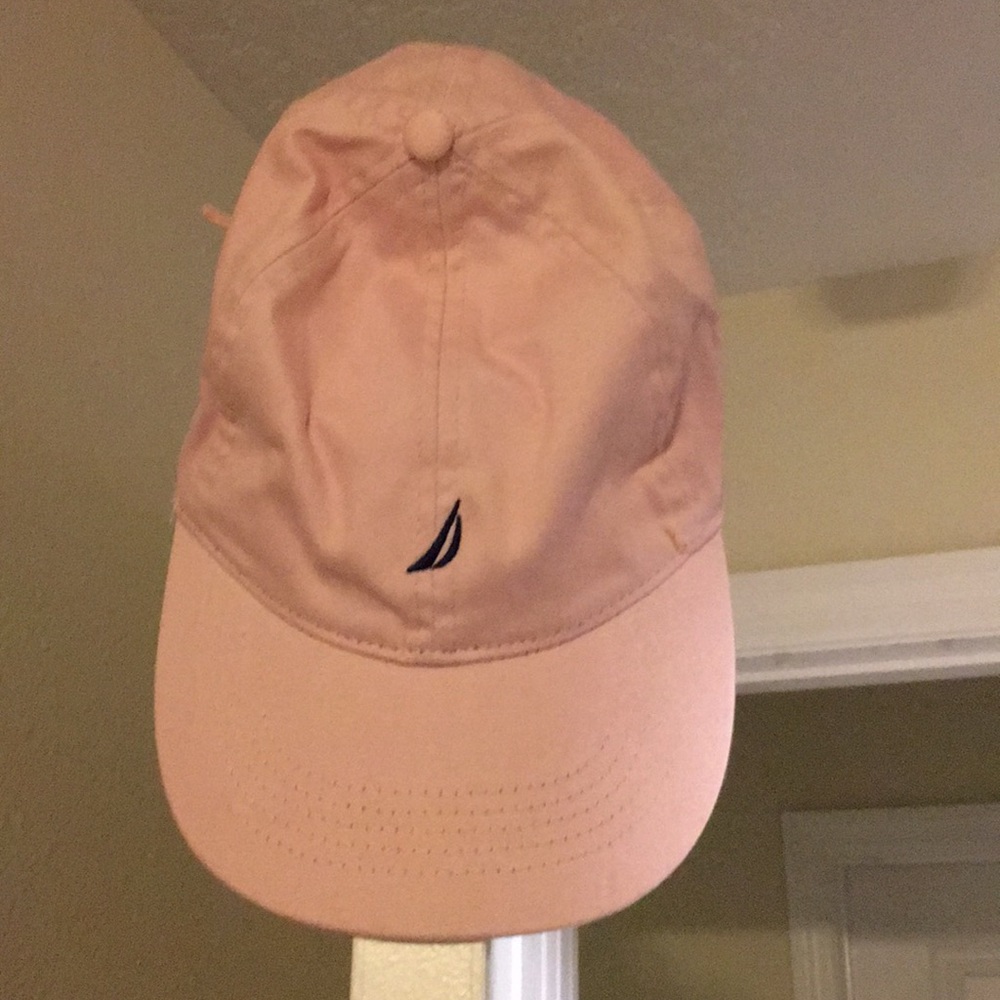 Pink nautica hat